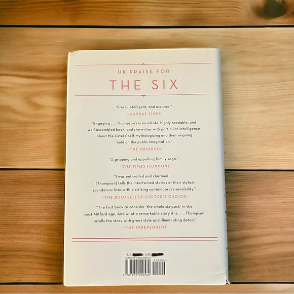 2/$30 The Six:The Lives of the Mitford Sisters Hardcover Book '15 Laura Thompson - Picture 2 of 7